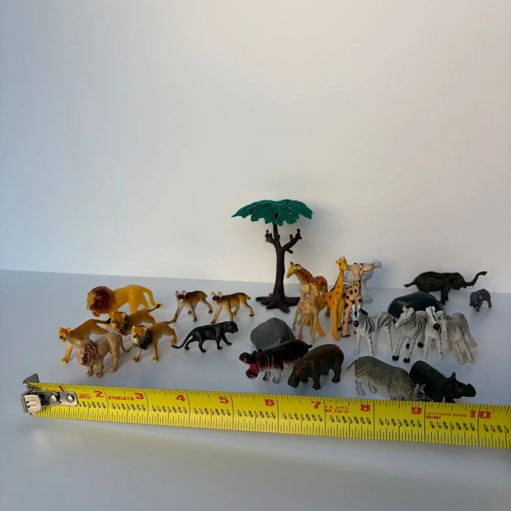VTG Miniatures Safari Plastic‎ Wild Animals Lot